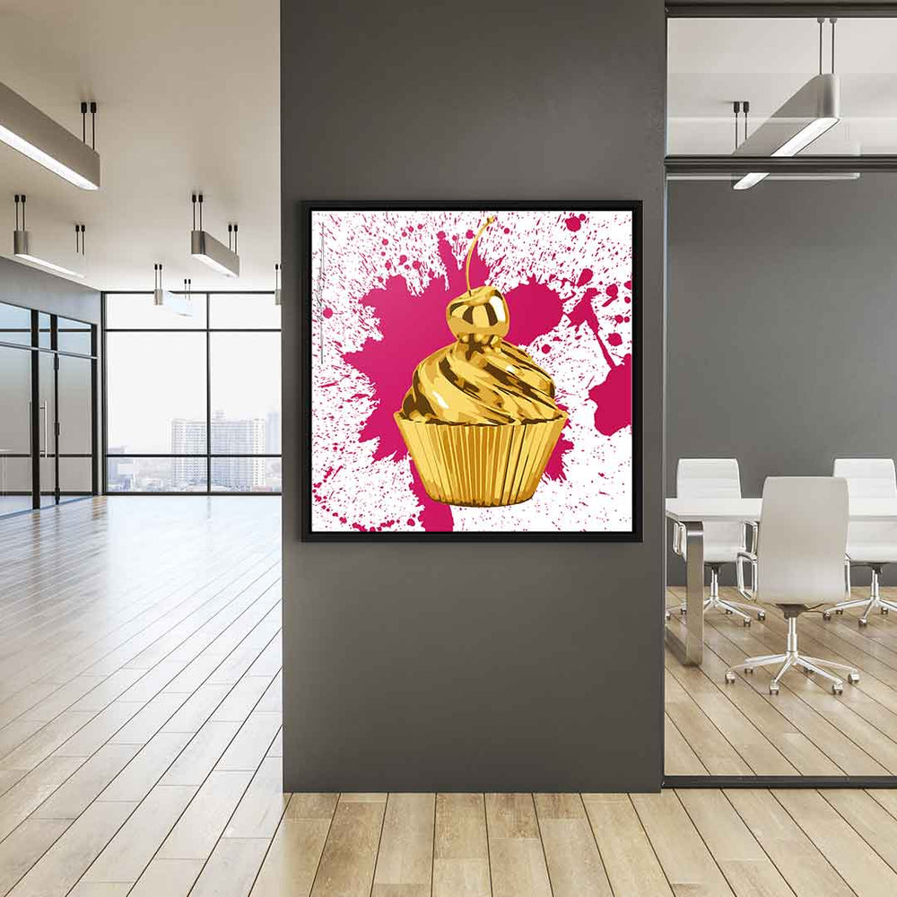 Cupcake Splash Leinwandbild – Ansicht 3