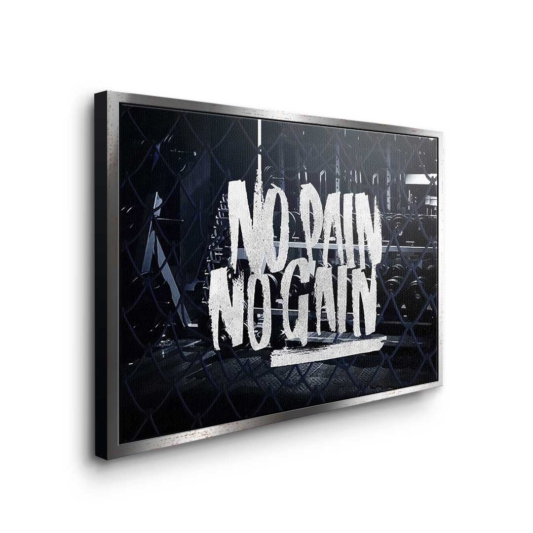 No pain no gain