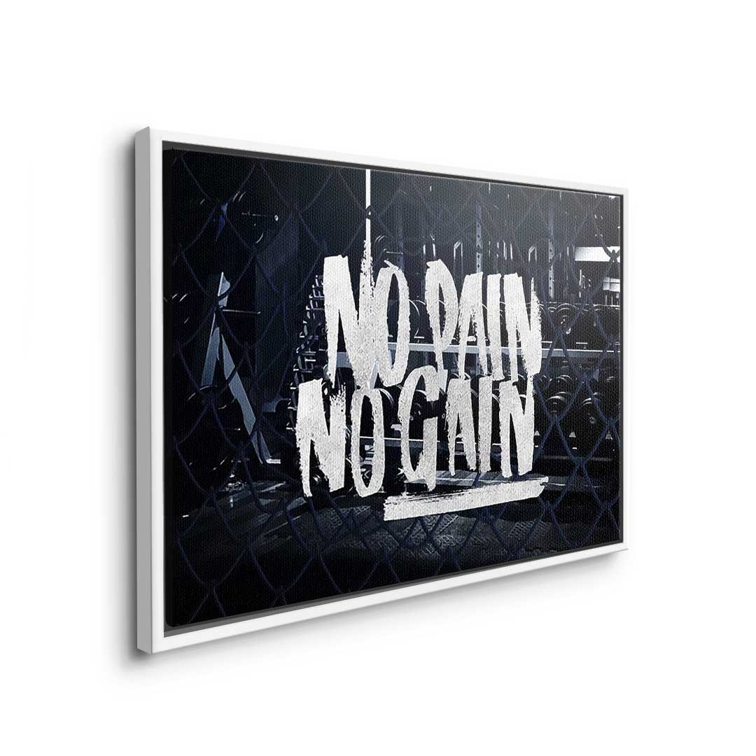 No pain no gain