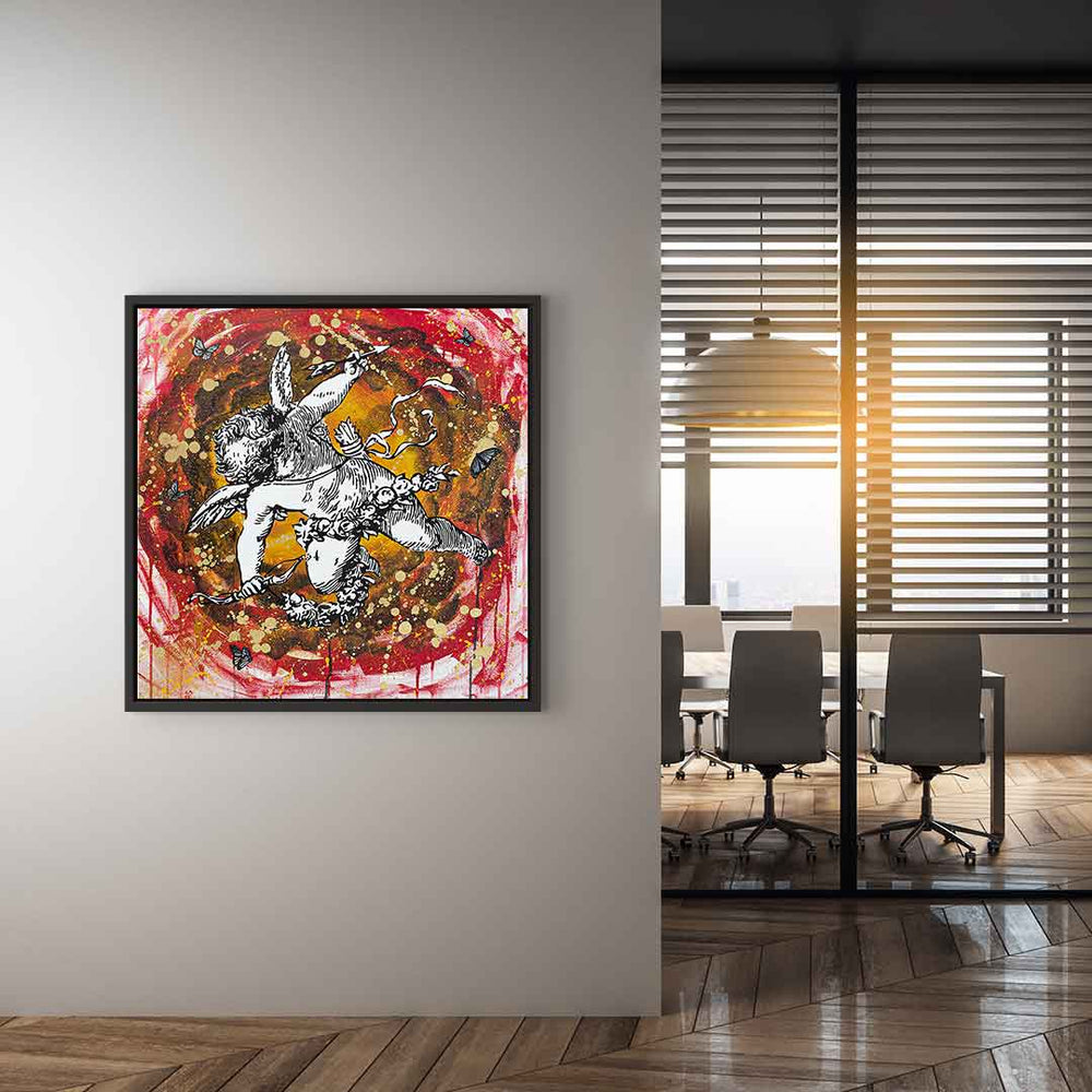 Hell still feels like heaven Leinwandbild – Ansicht 3