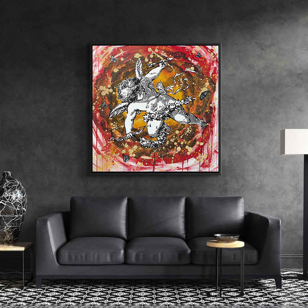 Hell still feels like heaven Leinwandbild – Ansicht 2