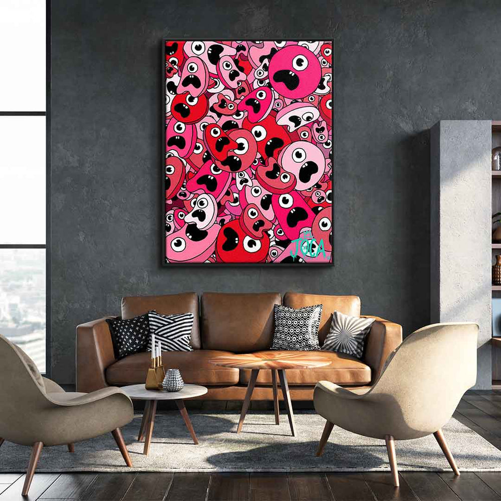 Sordins Pink Leinwandbild – Ansicht 2