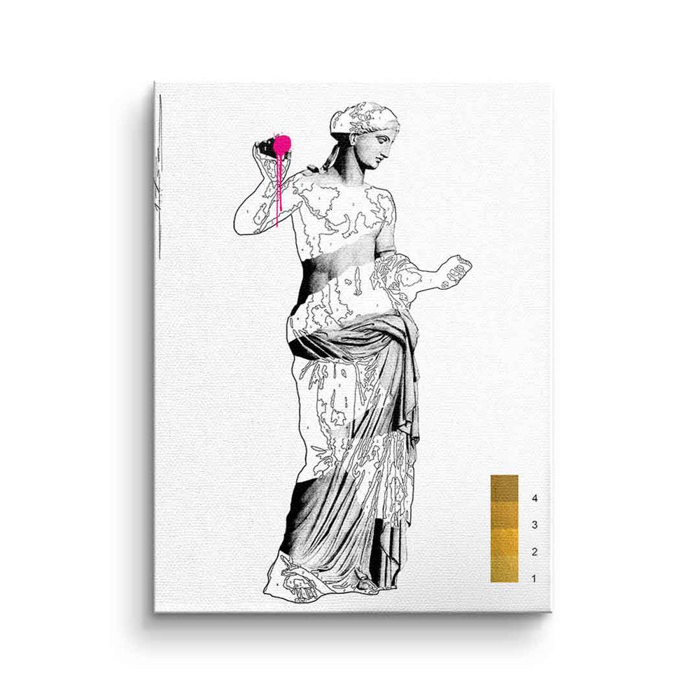 Venus de Arles als Leinwandbild – Abstraktes Wandbild von DOTCOMCANVAS®