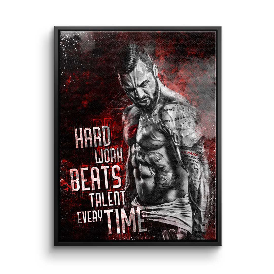 Hard work bodybuilding