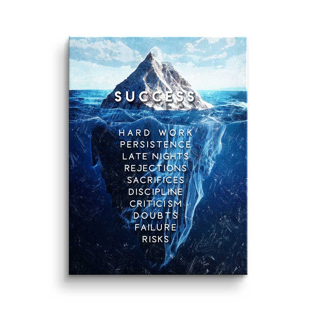 Iceberg of success – Detail