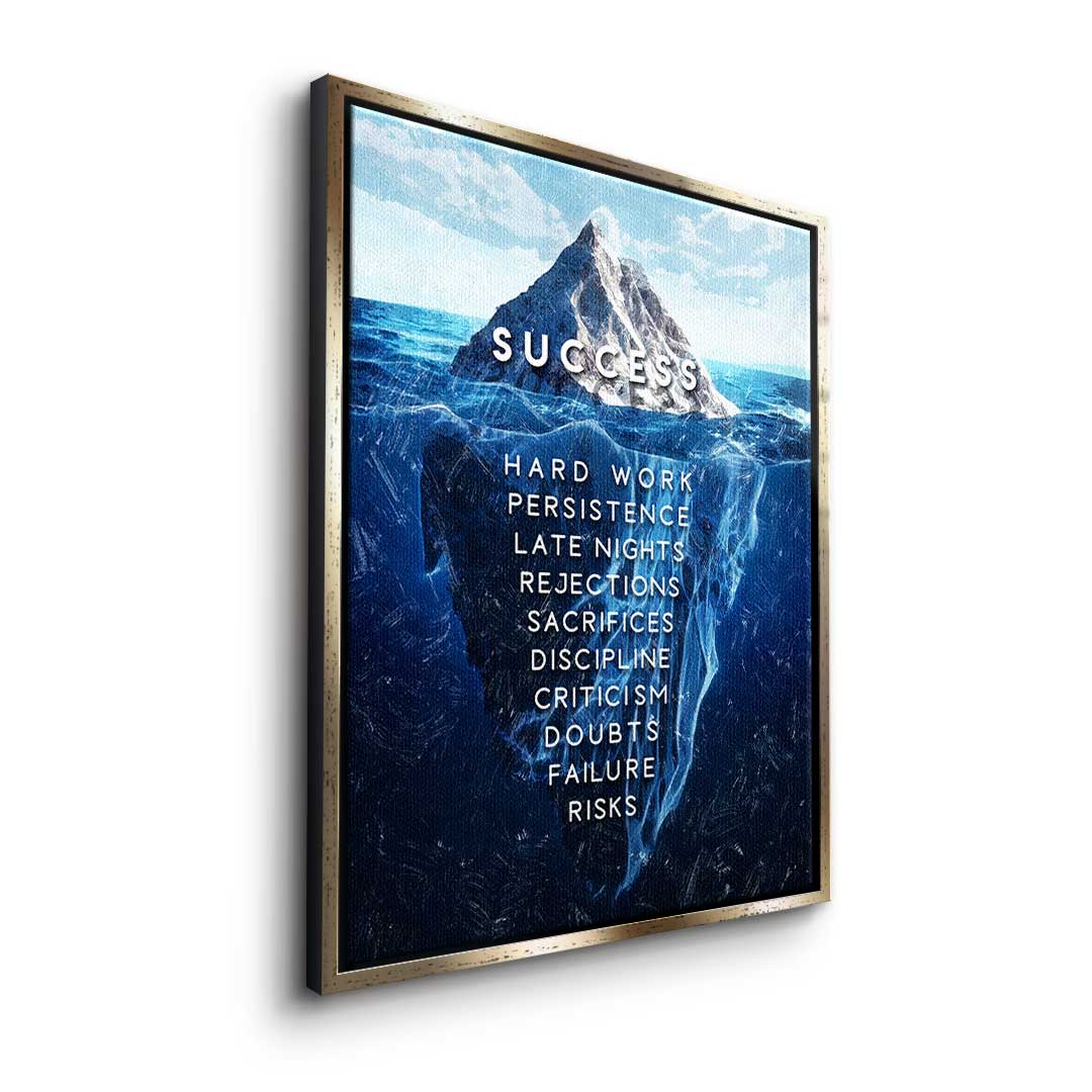 Iceberg of success
