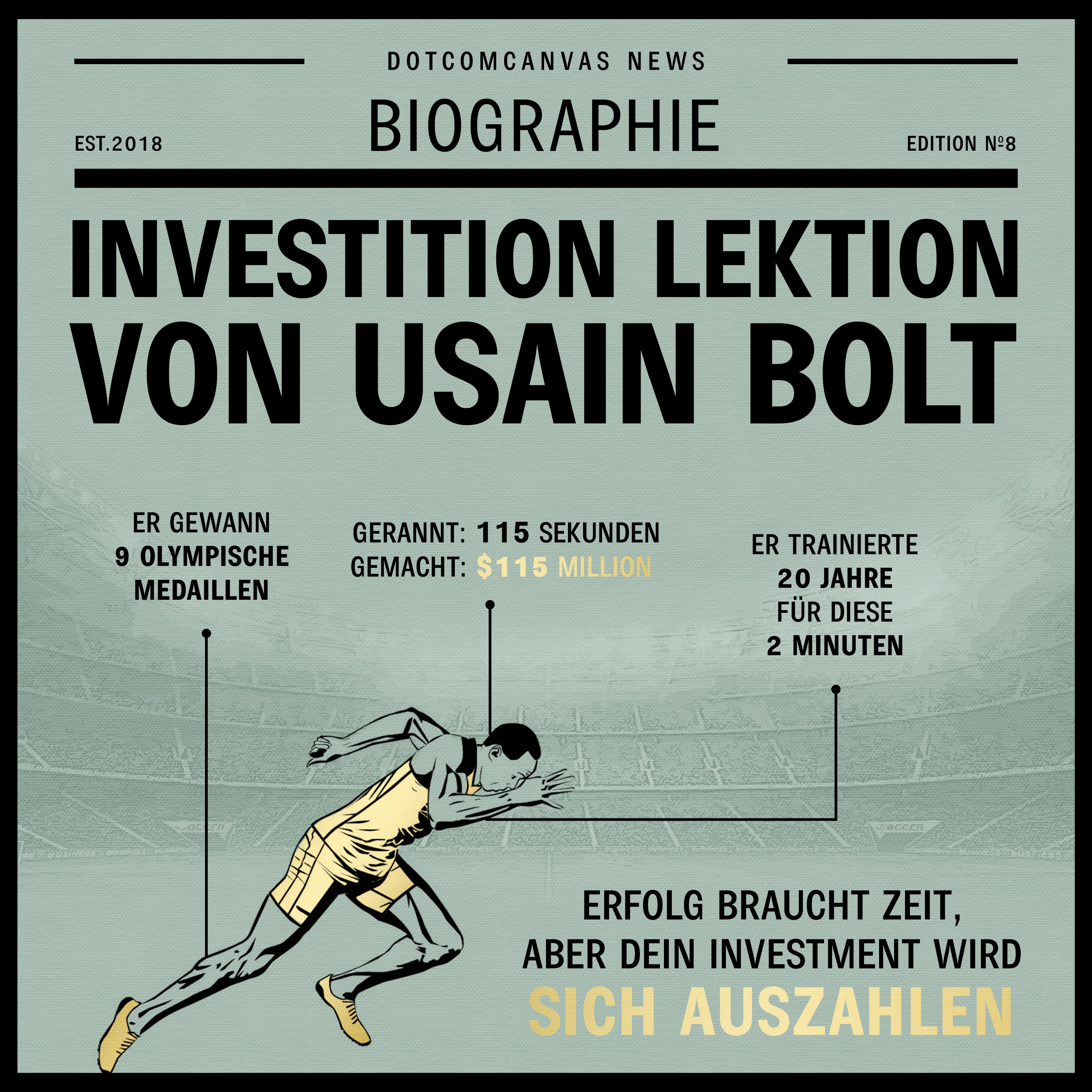 USAIN BOLT INVESTMENT LESSON | Square Edition