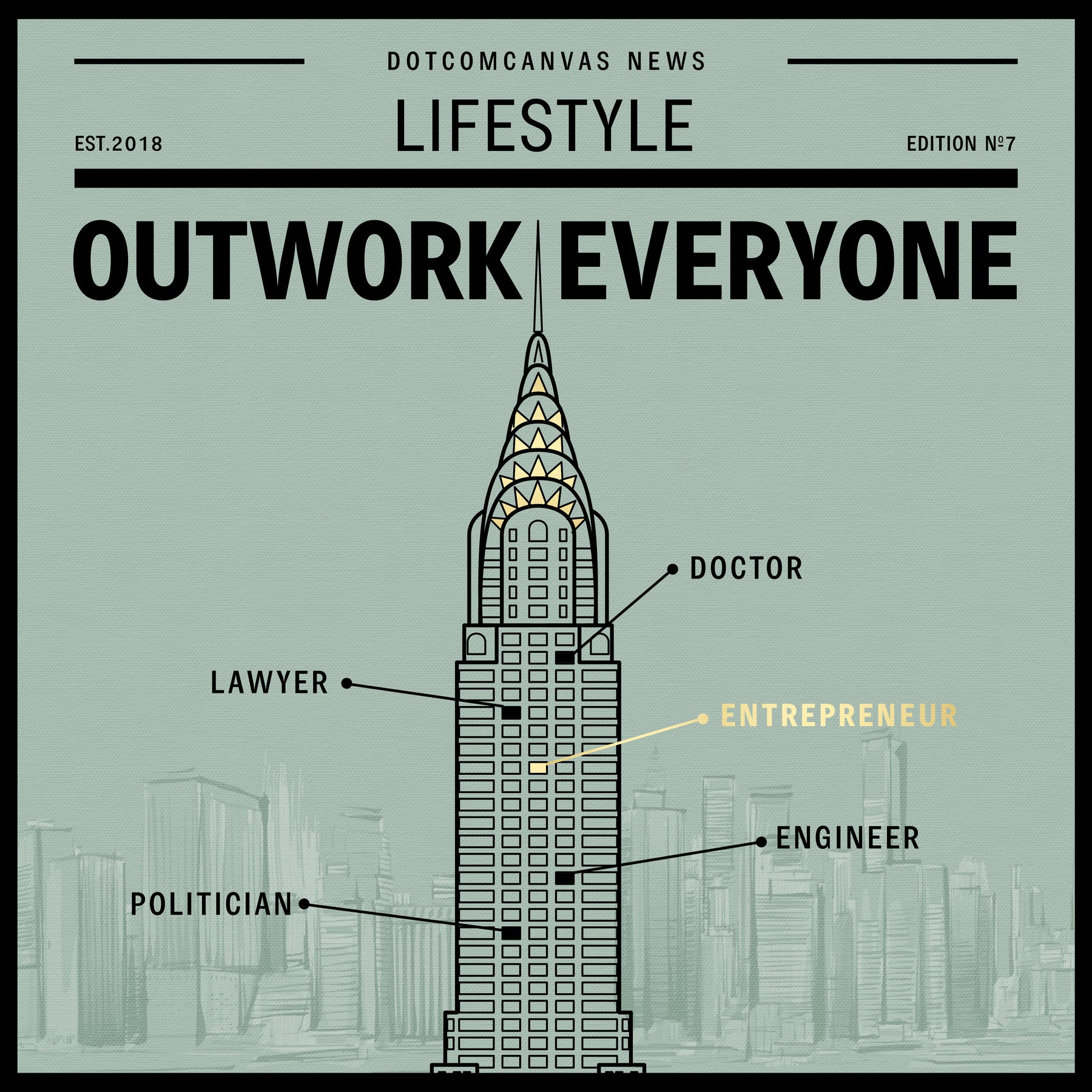 OUTWORK EVERYONE | Square Edition