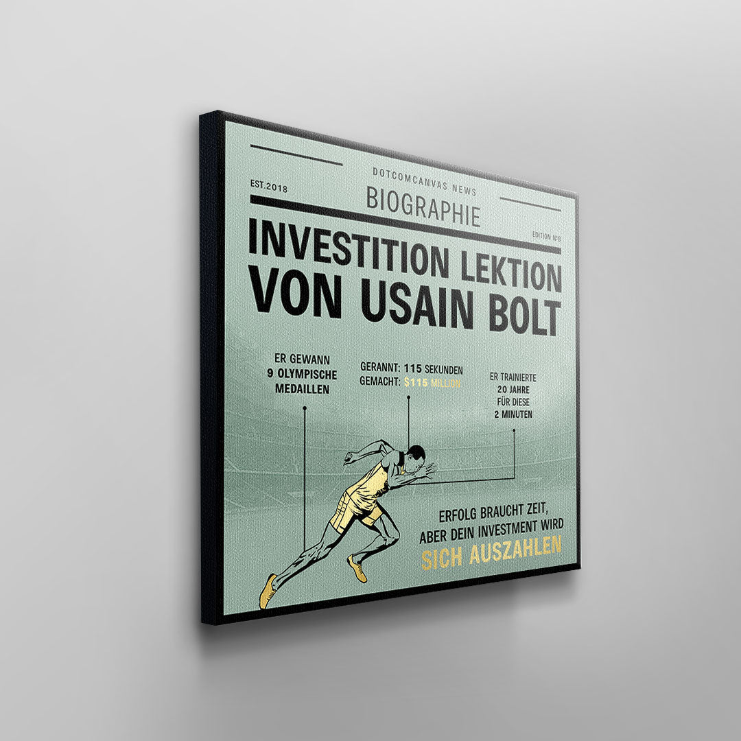 USAIN BOLT INVESTMENT LESSON | Square Edition