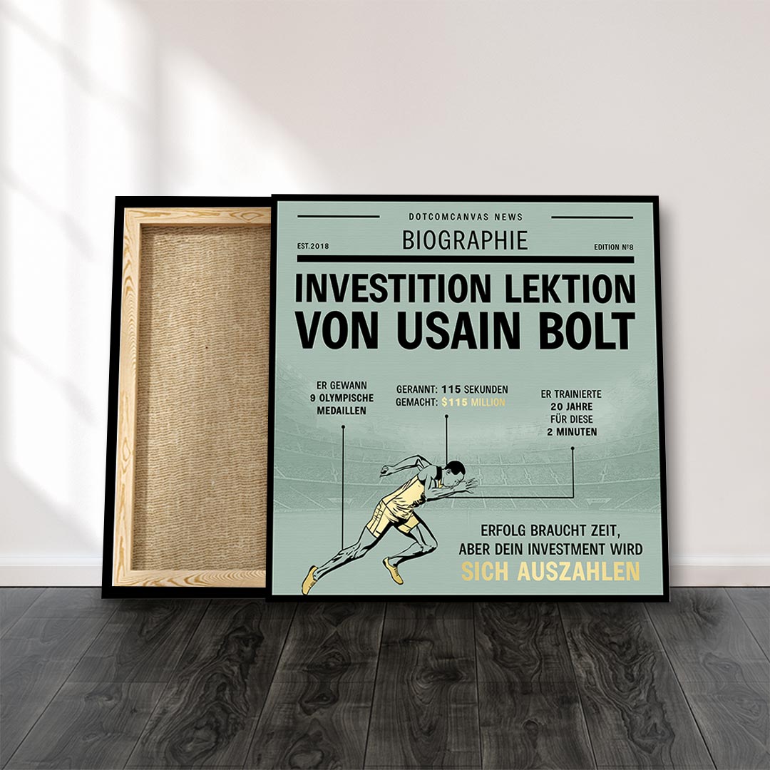 USAIN BOLT INVESTMENT LESSON | Square Edition