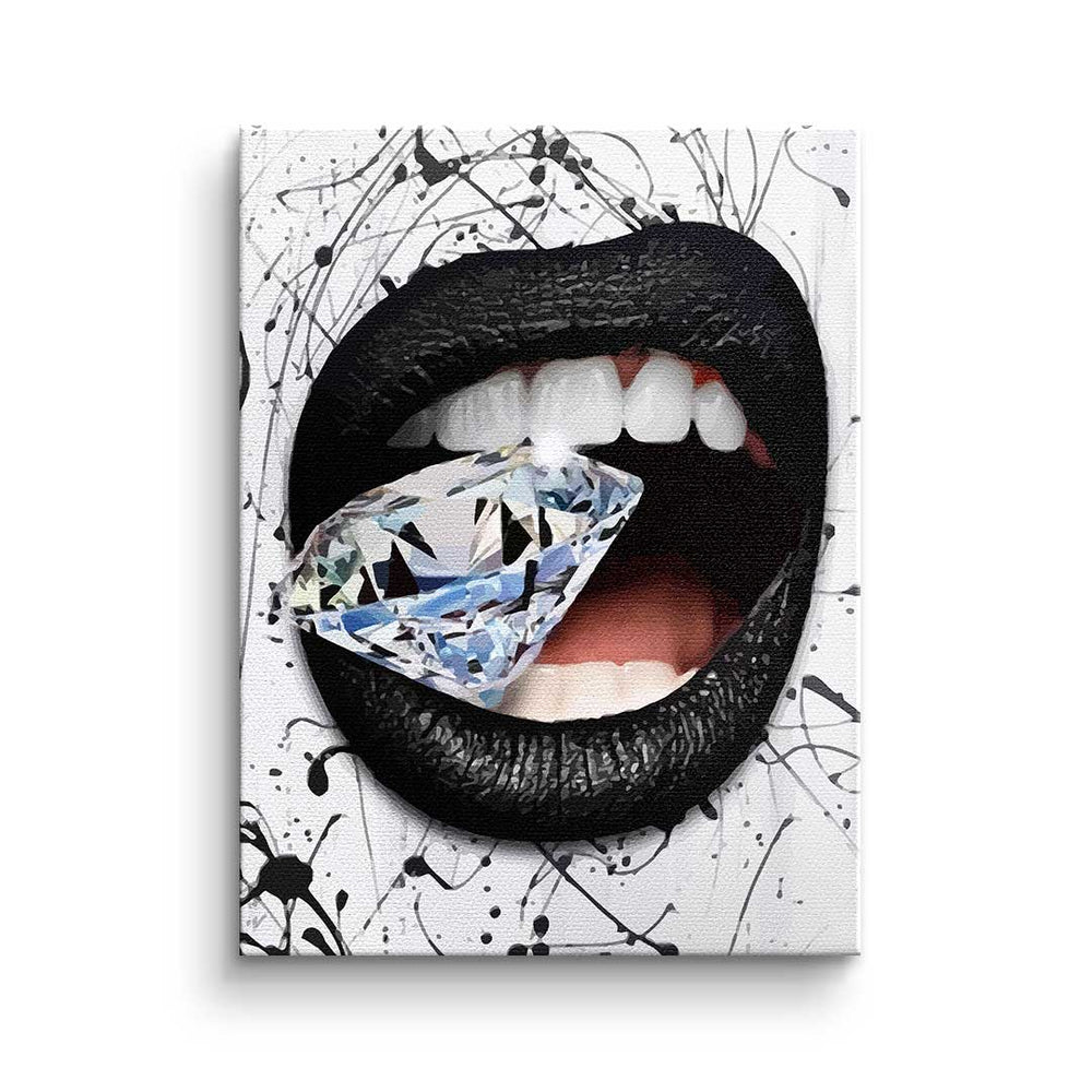 Diamond Mouth Leinwandbild – Ansicht 3