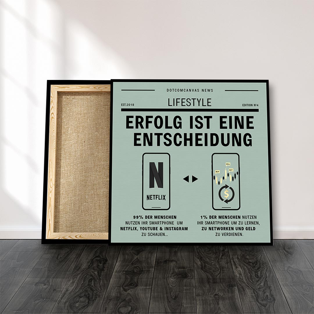 SUCCESS IS A DECISION | Square Edition