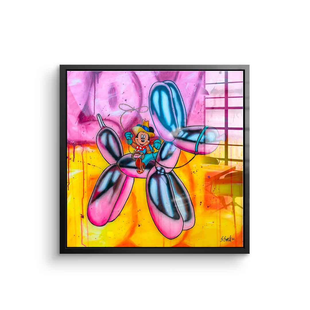 Yeeeha - Acrylic glass