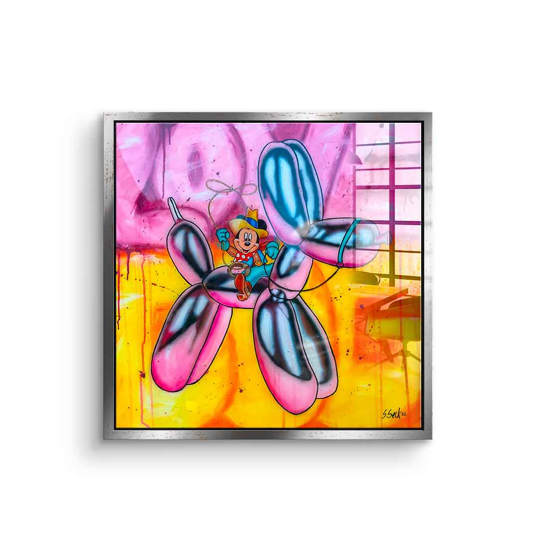 Yeeeha - Acrylic glass