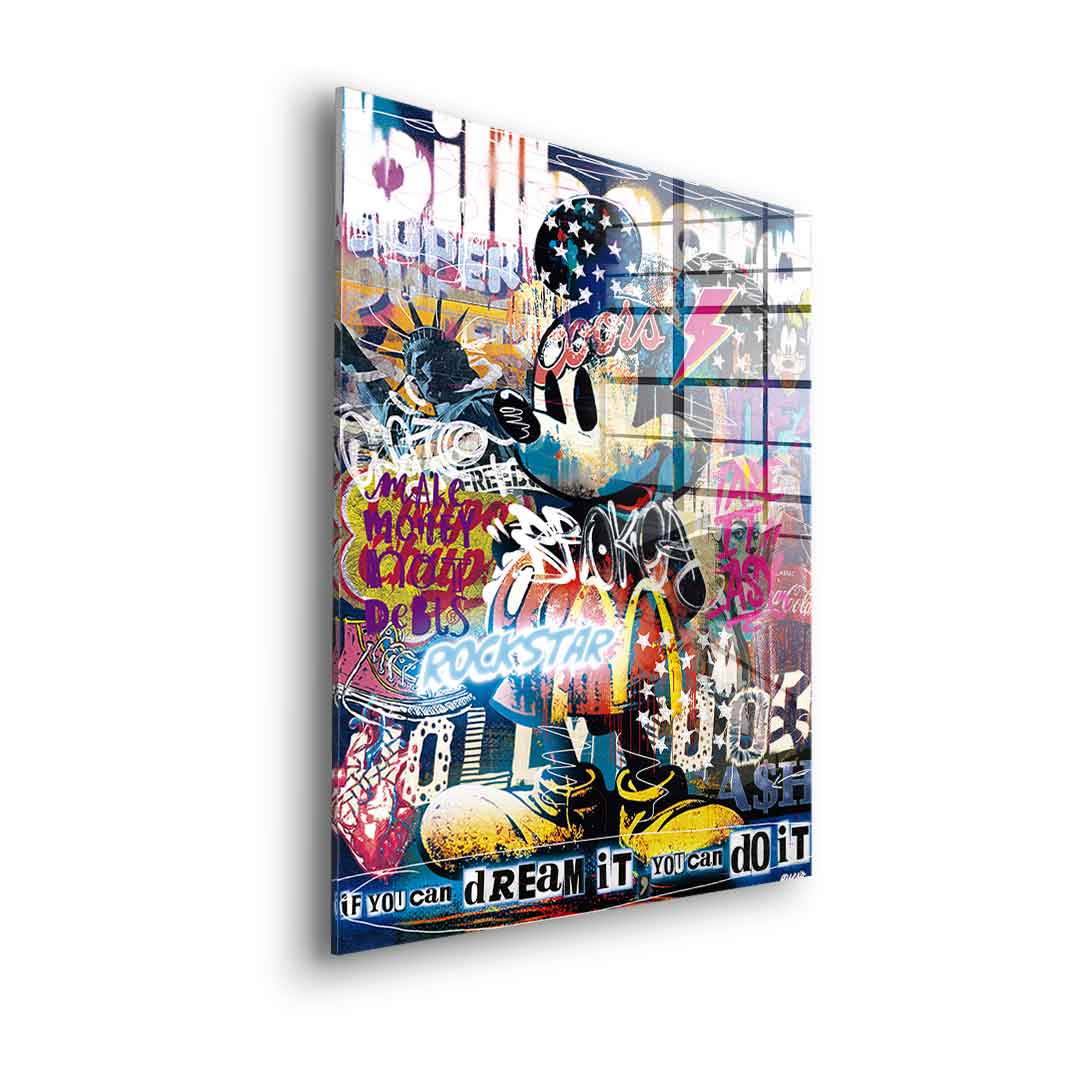 Pop Mouse - acrylic glass