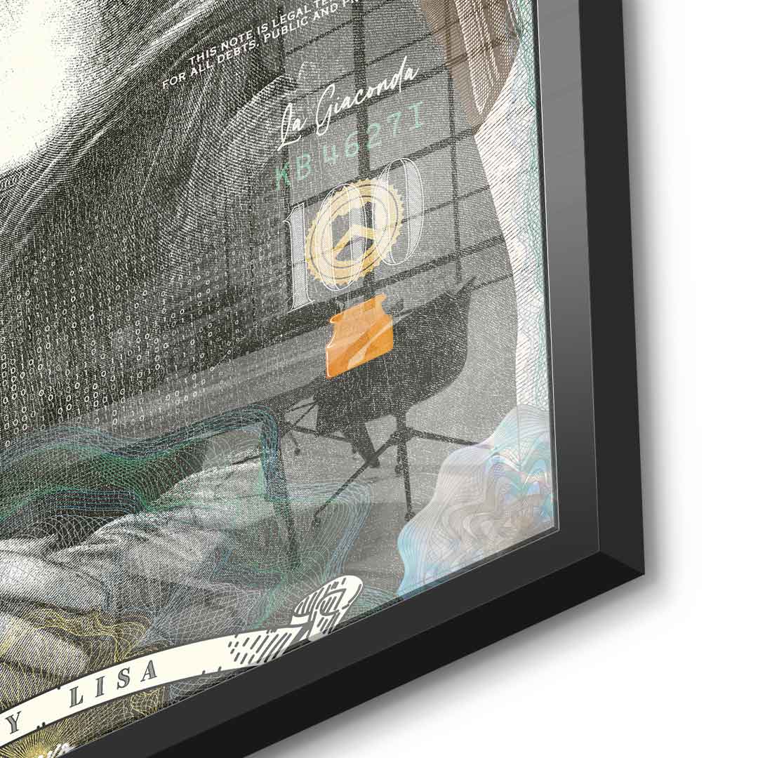 Money Lisa - acrylic glass