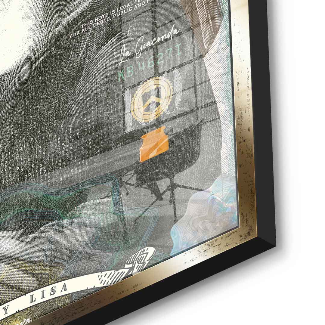 Money Lisa - acrylic glass