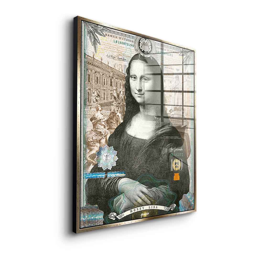 Money Lisa - acrylic glass