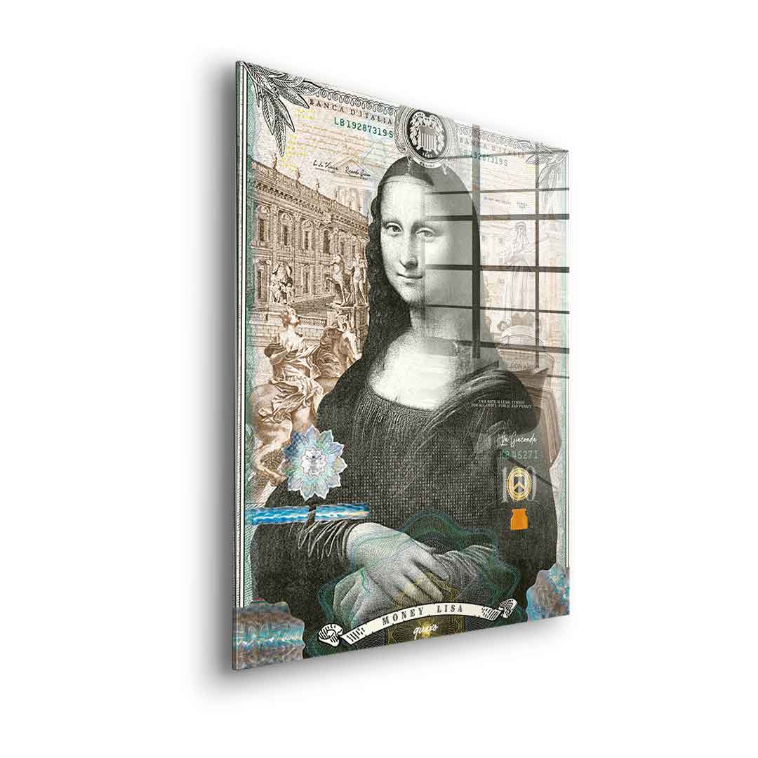 Money Lisa - acrylic glass