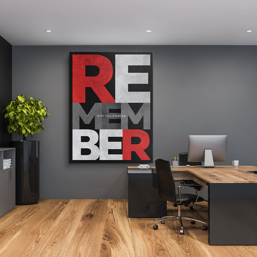 Remember why you started