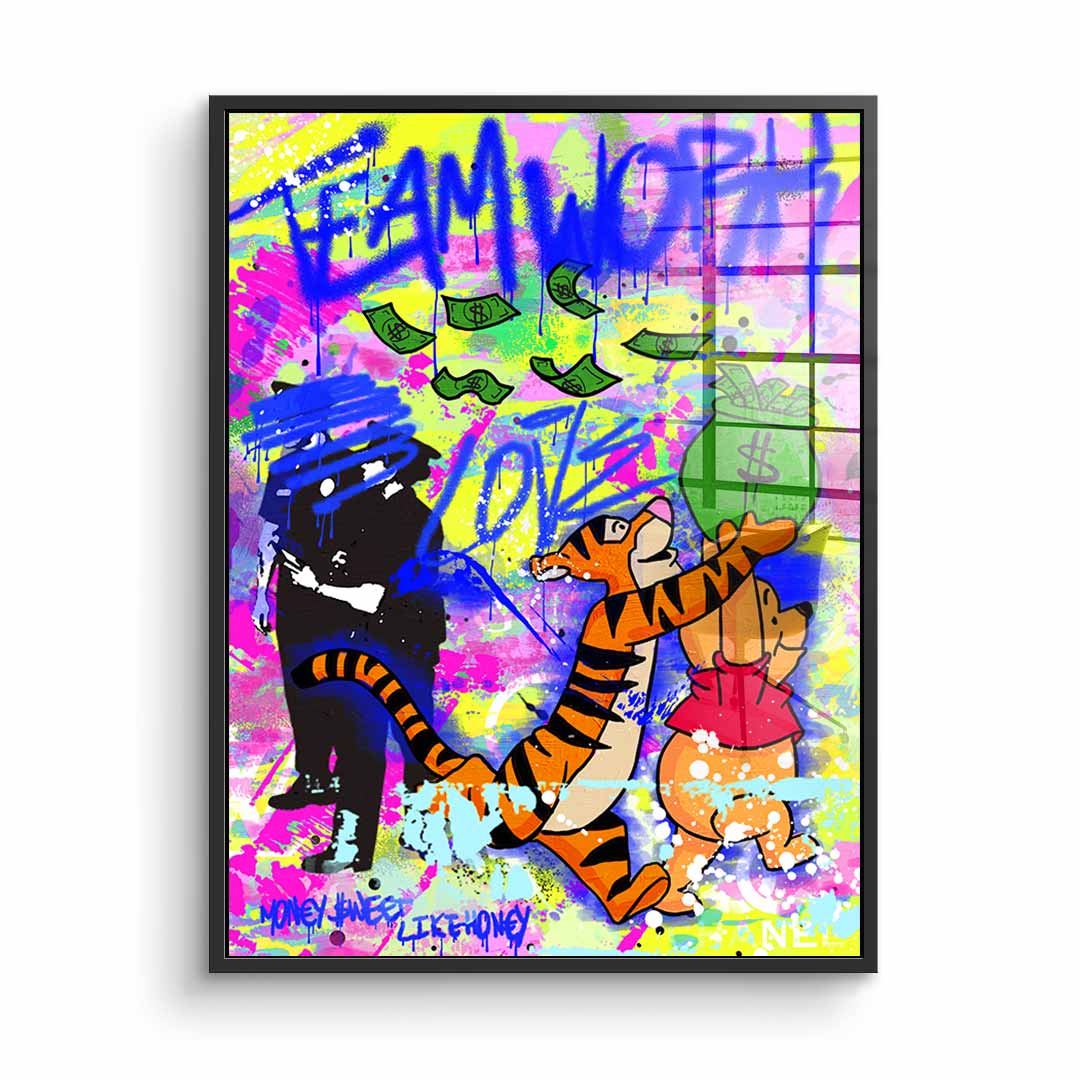 Team Work - Acrylglas