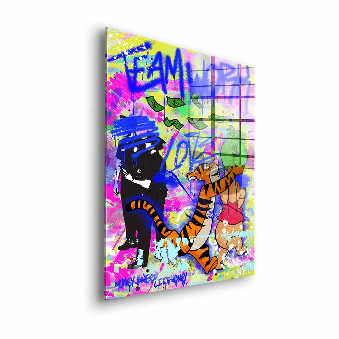 Team Work - Acrylglas