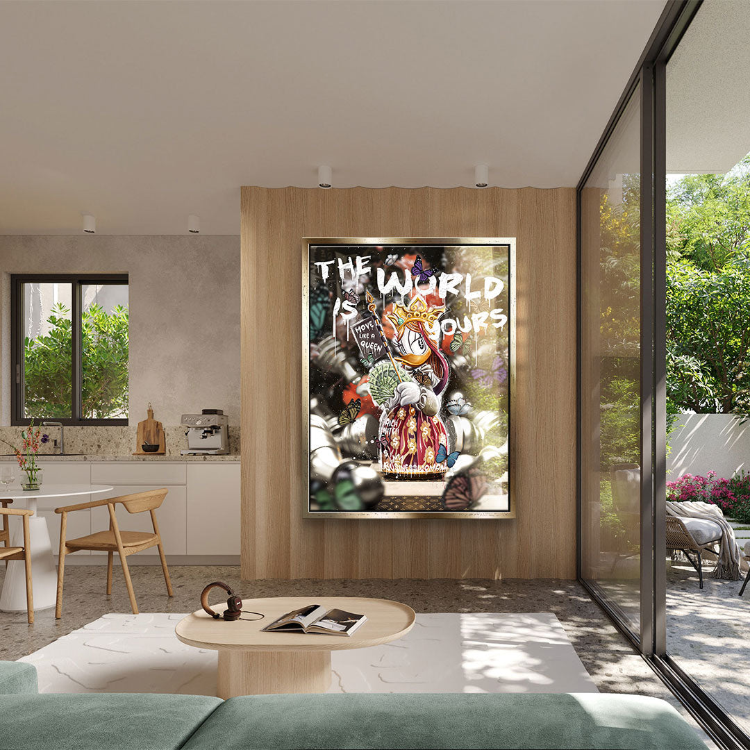 The world is yours - Acrylglas