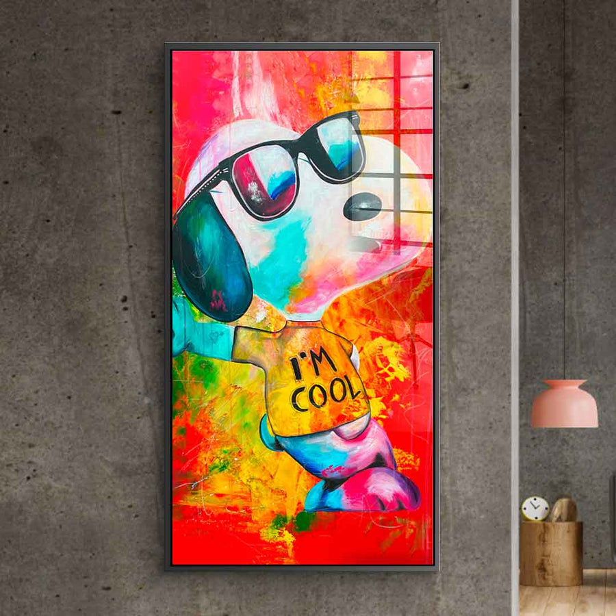 I'm cool - acrylic glass