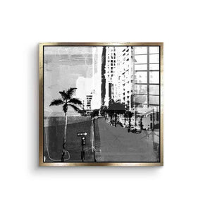 Vintage Miami - acrylic