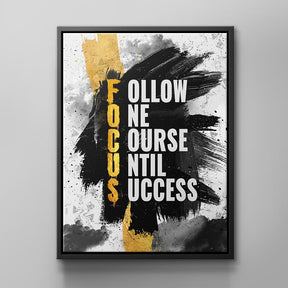 Follow one course until success