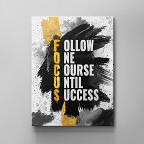 Follow one course until success