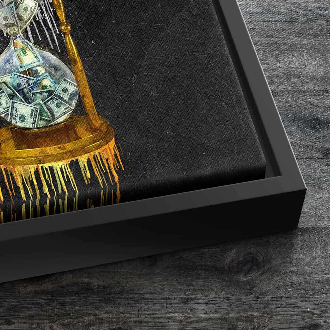 Hourglass of Money Black Edition
