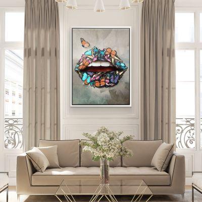 Wandbild Lippen x fantasy