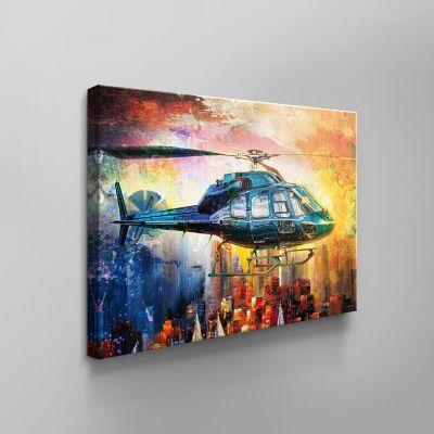 Wall Art helicopter poster The Heli